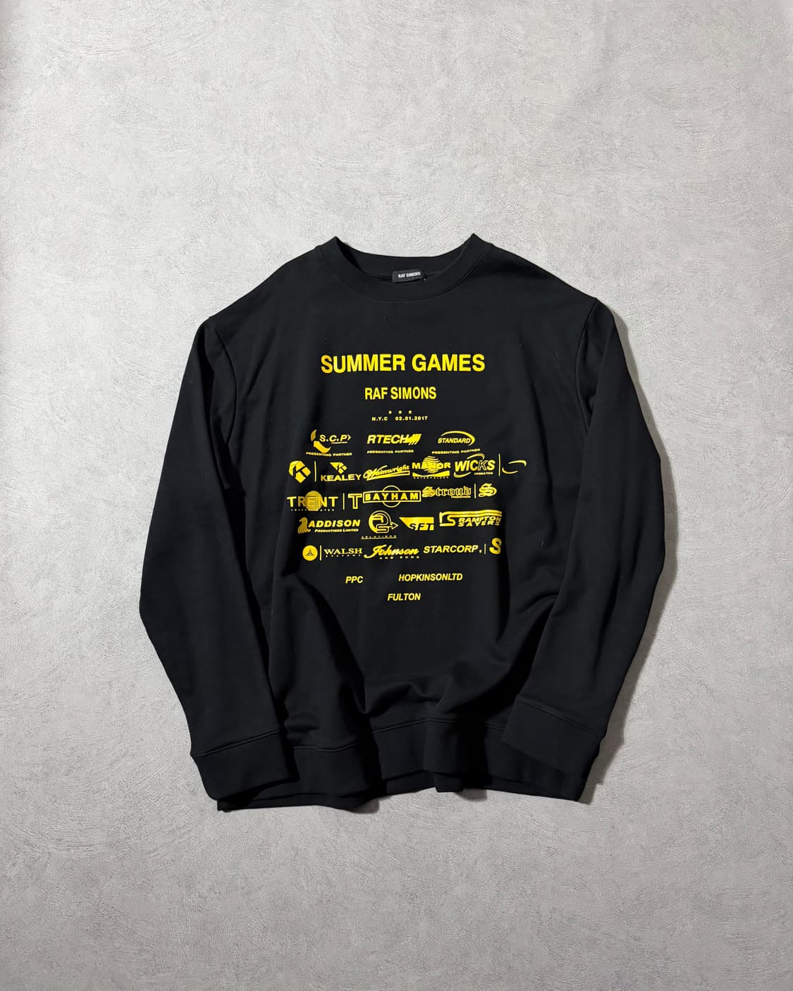 라프시몬스 ‘Summer Game’ 스웻셔츠 상품이미지1