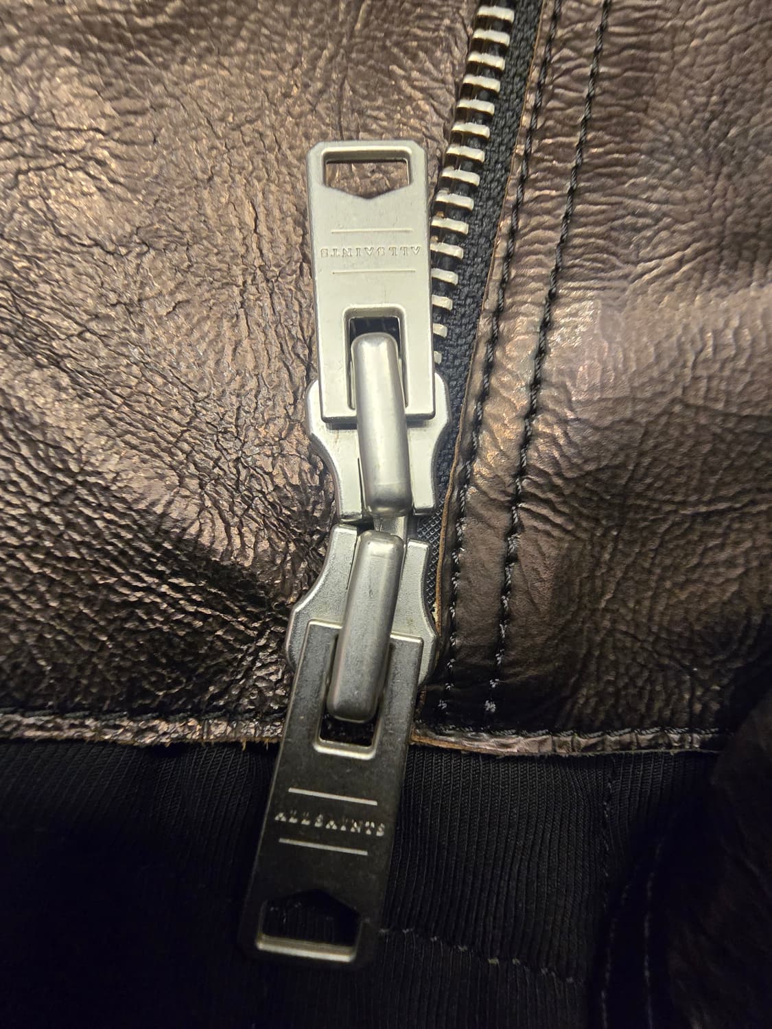 올세인츠(AllSaints) 릭비(Rigby) 페이톤 양가죽 레더재킷 상품이미지6