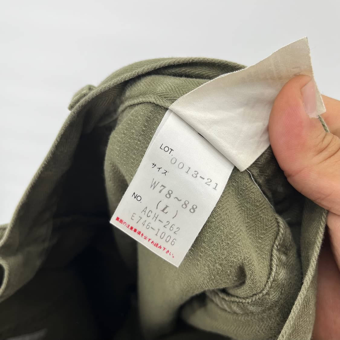 [Carhartt] 칼하트 재팬 퍼티그팬츠 상품이미지7