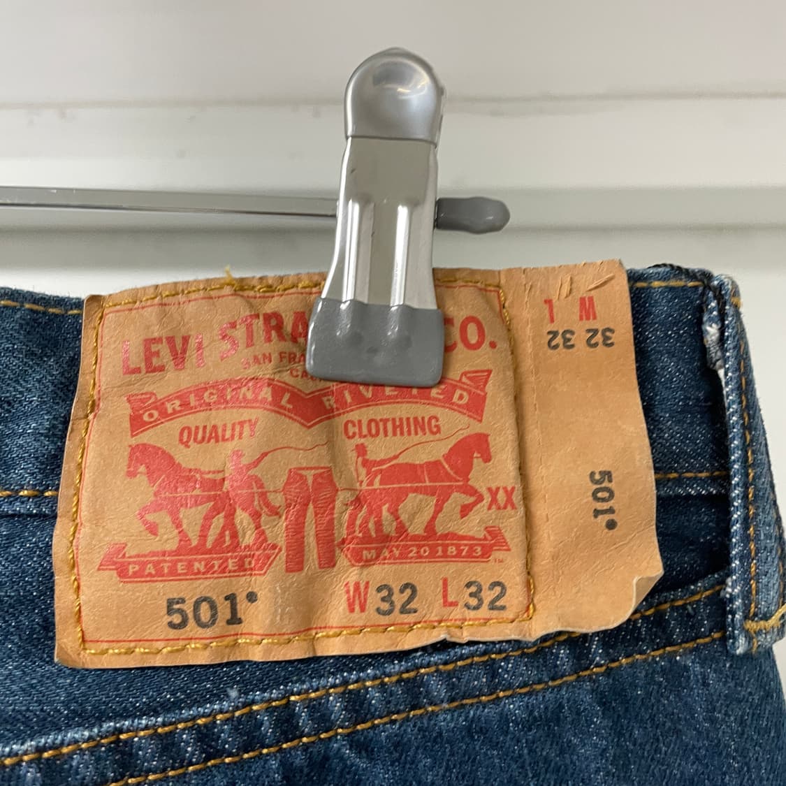 리바이스 501 데님 팬츠 W32 L32 상품이미지4