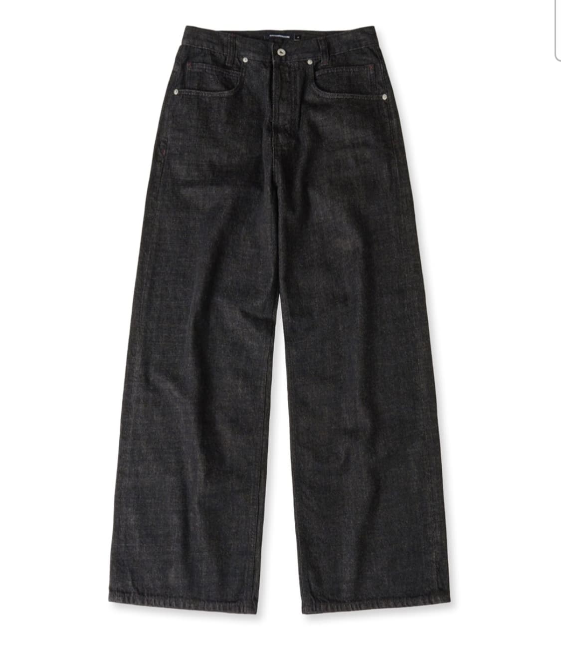 [2] Regular Selvedge Jeans Black 상품이미지1