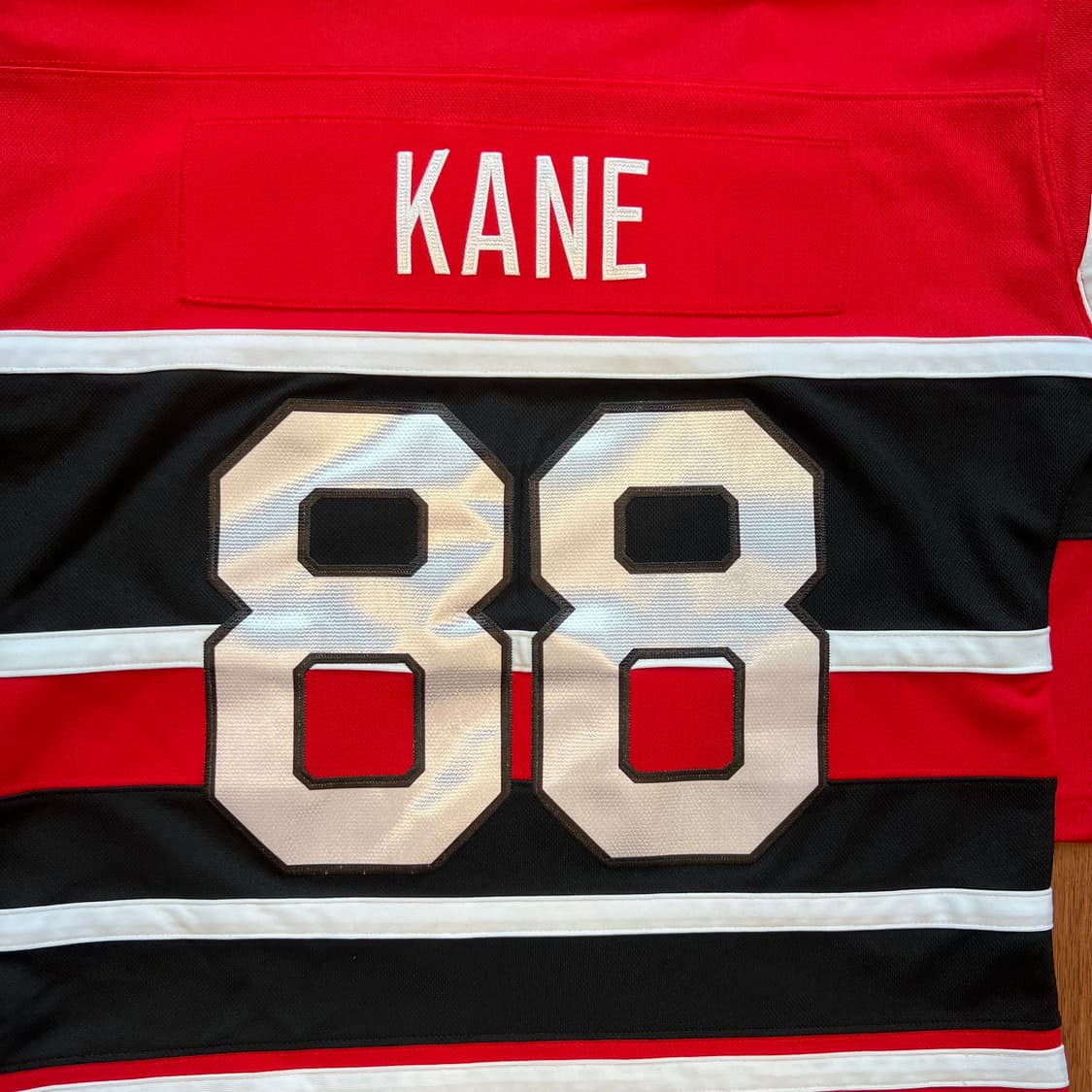 [L/XL]NHL 패트릭 케인 시카고 블랙호크스 레트로 져지  상품이미지8