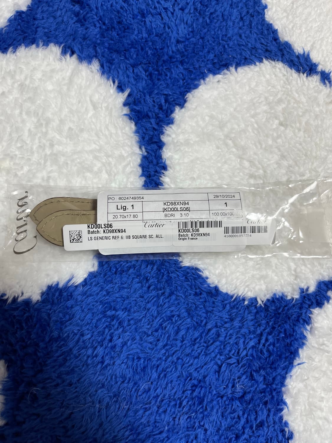 정품) 까르띠에 악어가죽 스트랩 (디버클용) 3가지 컬러 각각 따로 상품이미지9