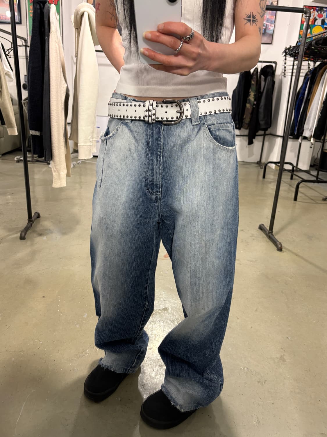 빈티지 데님팬츠 상품이미지2