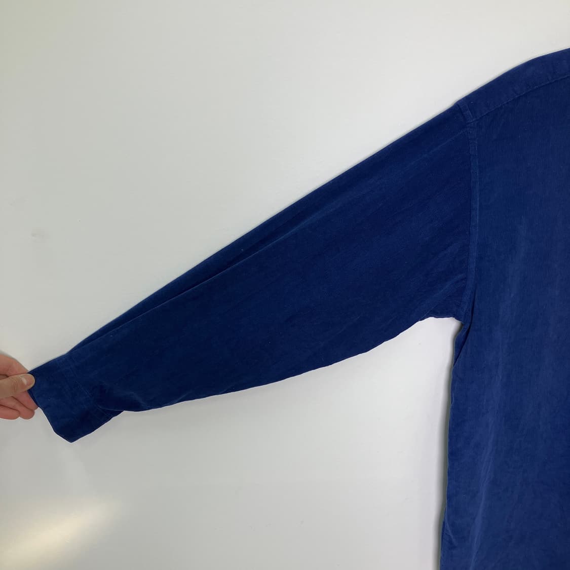 이세이미야케 im product 블루 코듀로이 셔츠 M 상품이미지5