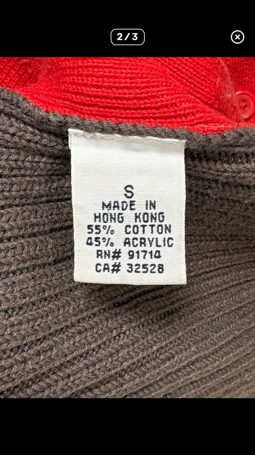 Armani exchange 00’s button knit 상품이미지3