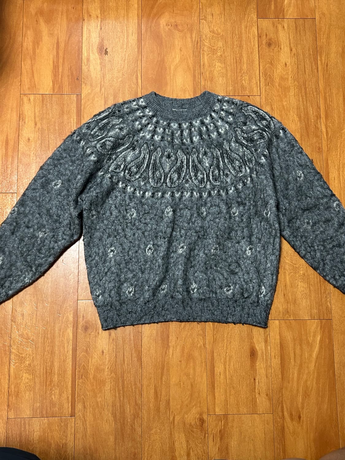 빈티지 브러쉬 니트 상품이미지1