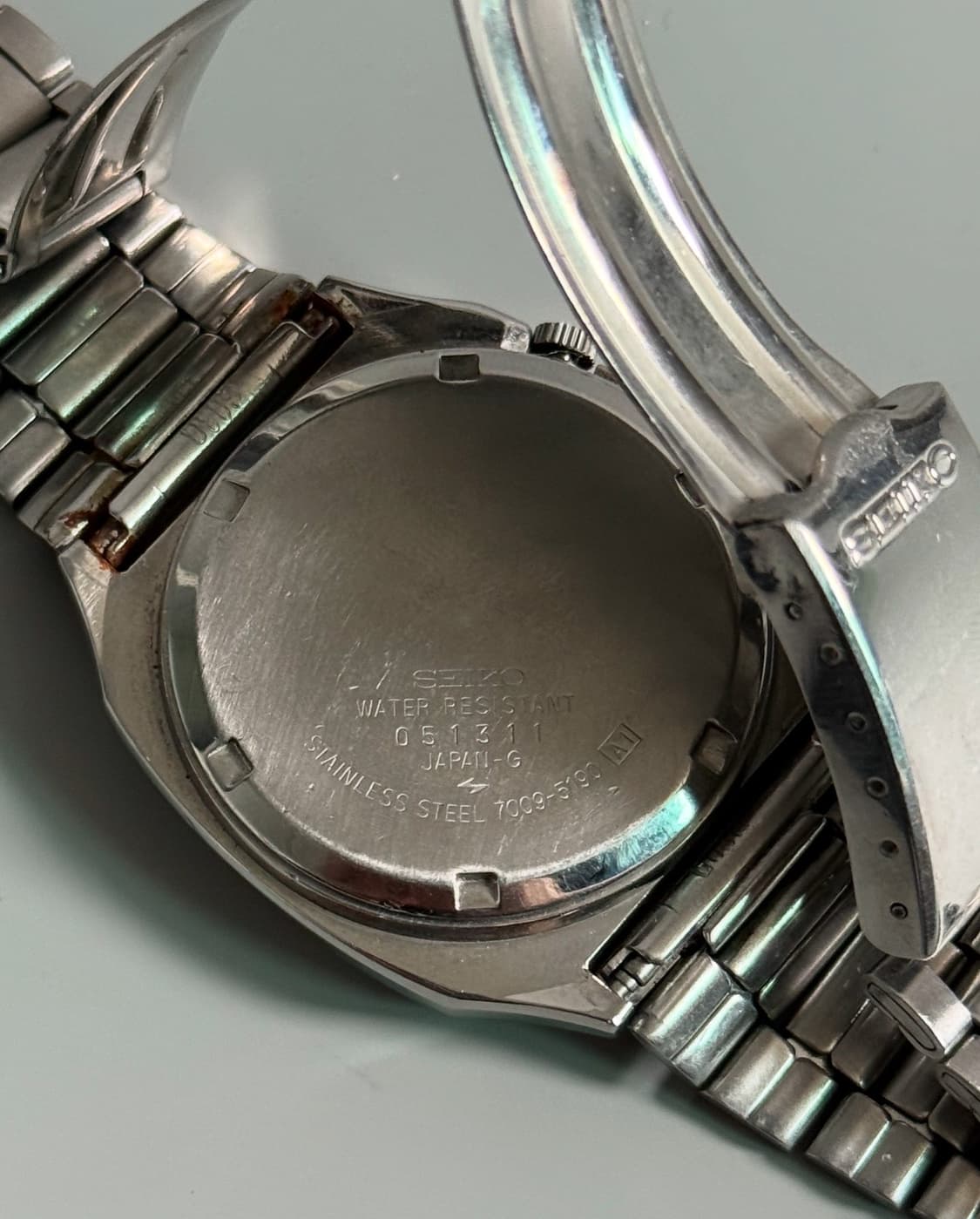 vintage SEIKO 5 Automatic metal watch 상품이미지5