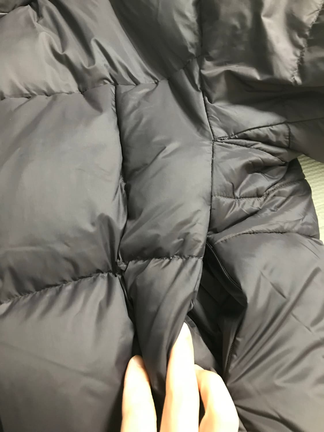 빈티지 덕다운 후드 패딩 상품이미지6