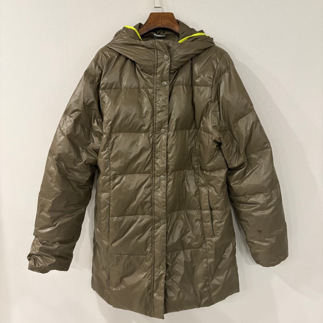 나이키 여성 롱패딩 170/92A 카키 상품이미지1