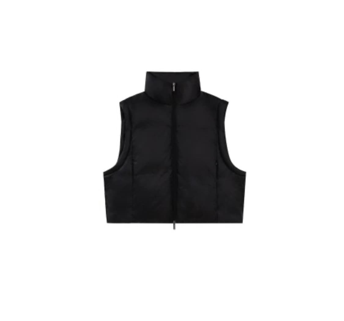 트리밍버드 나일론 투웨이 크롭 패딩 상품이미지3