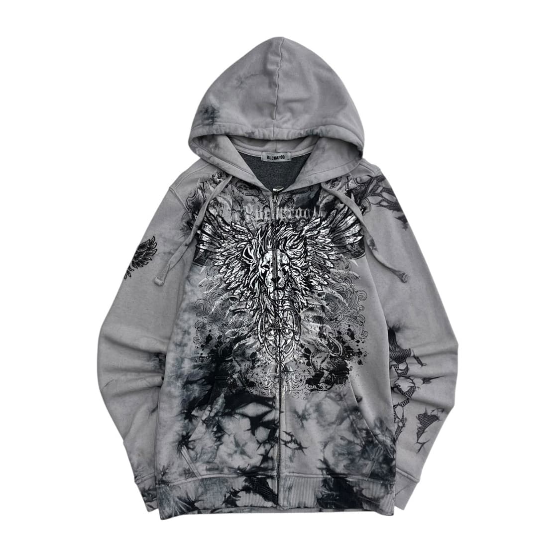 버커루 락시크맛 프린팅 후드집업 M 상품이미지4