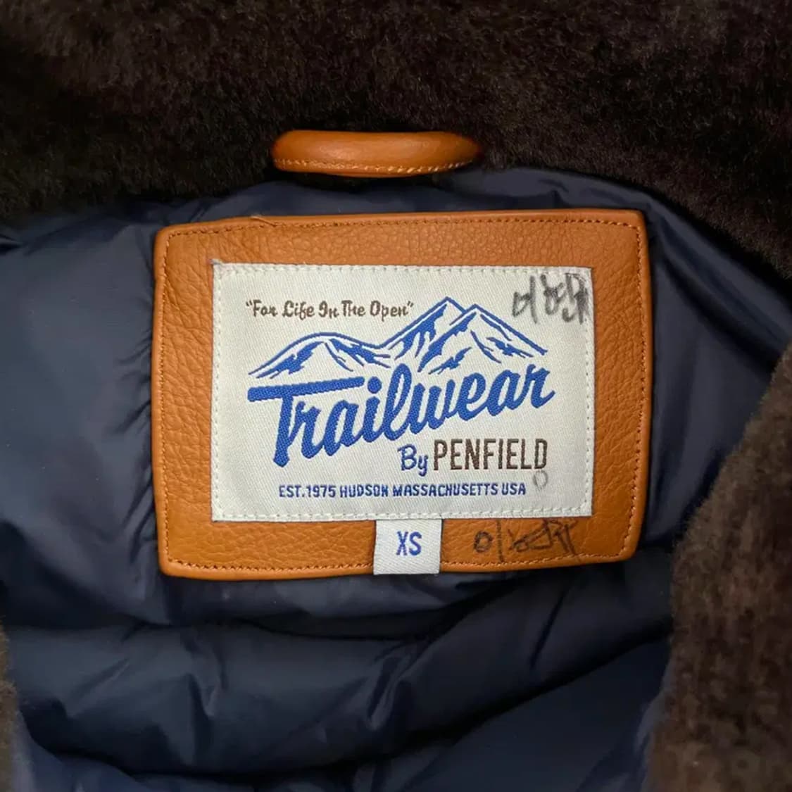 펜필드 양털 가죽 오리털 패딩 (주니어 140-150추천) 상품이미지3