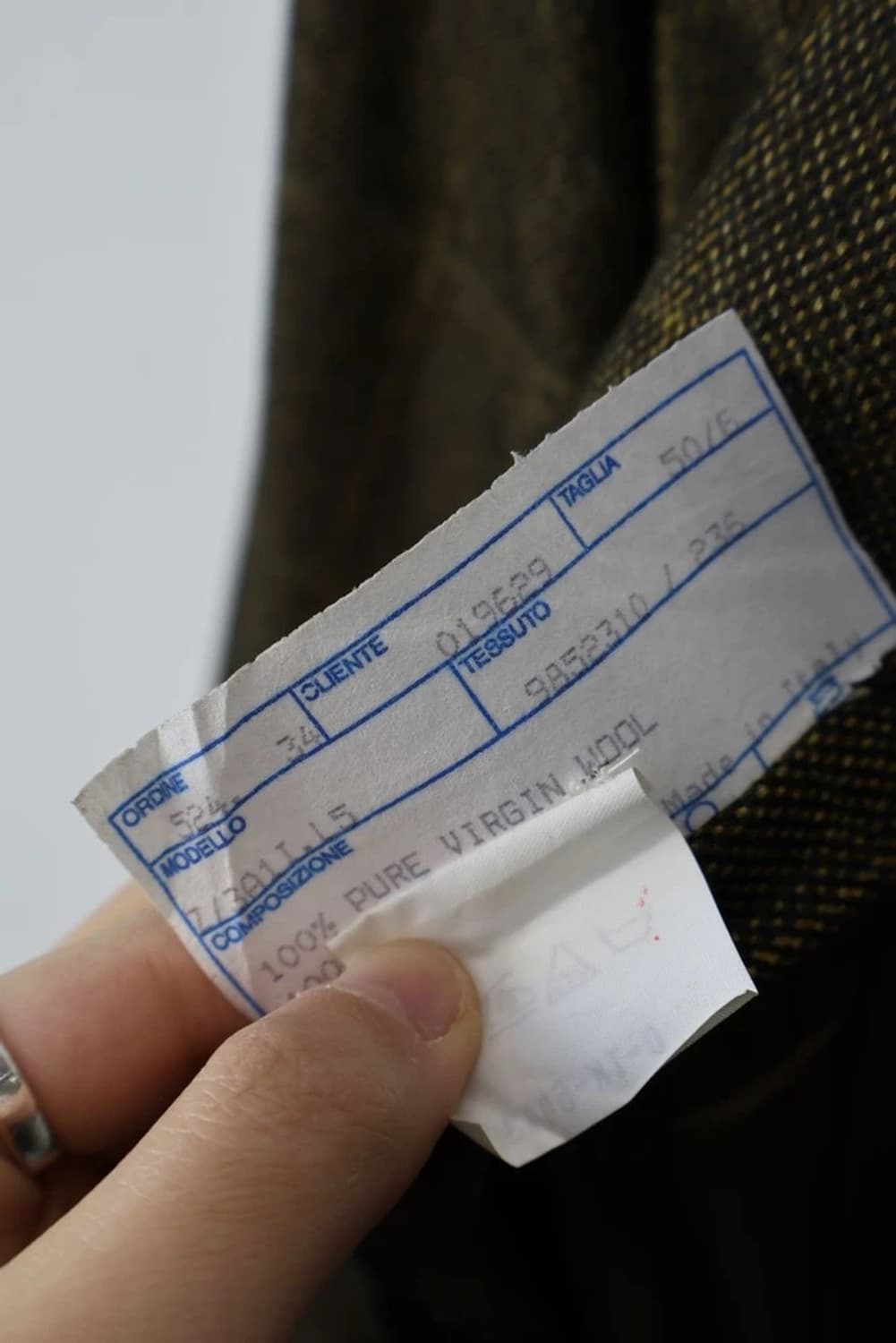 THE GINZA Carlo Barbera Wool Blazer 상품이미지7