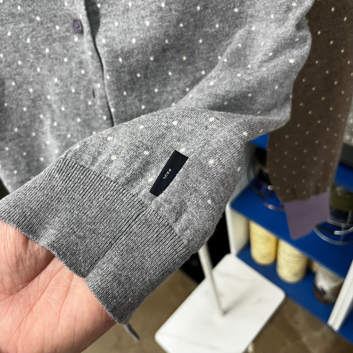 폴스미스 우먼 도트 가디건 M 상품이미지4