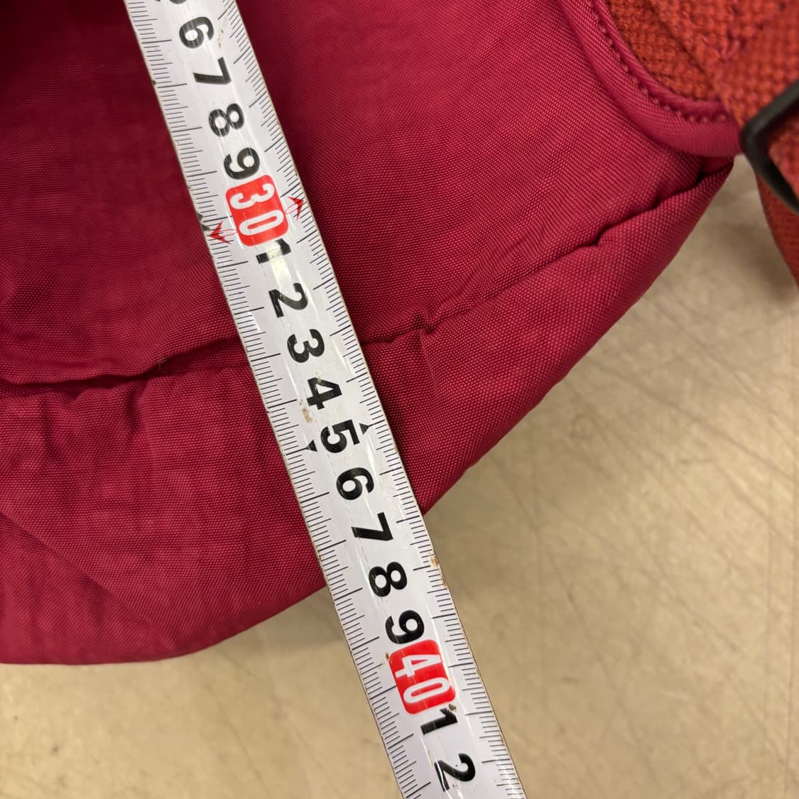 키플링 레드 미니 백팩 상품이미지4