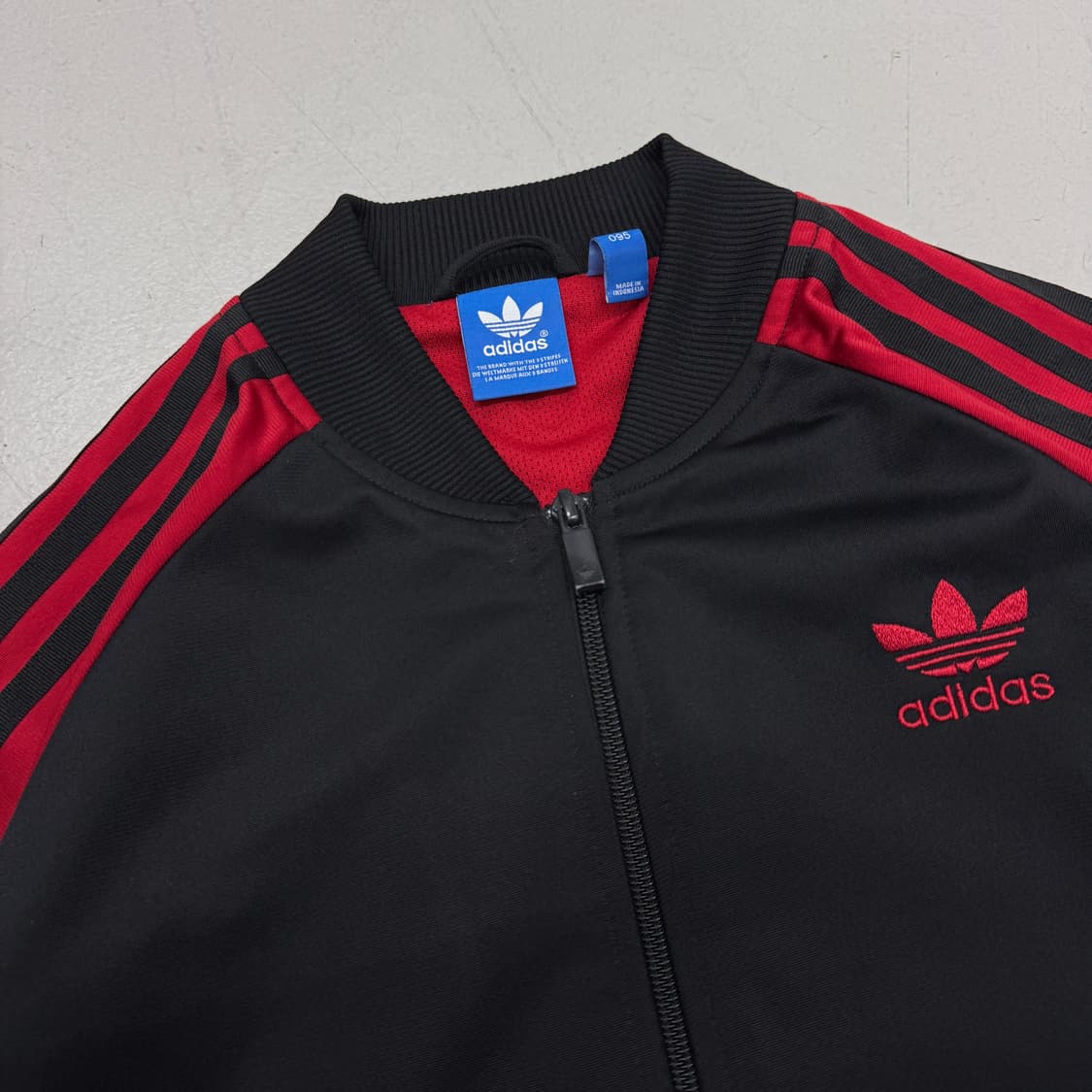 아디다스 파이어버드 슈퍼스타 검빨 트랙탑 져지 상품이미지4