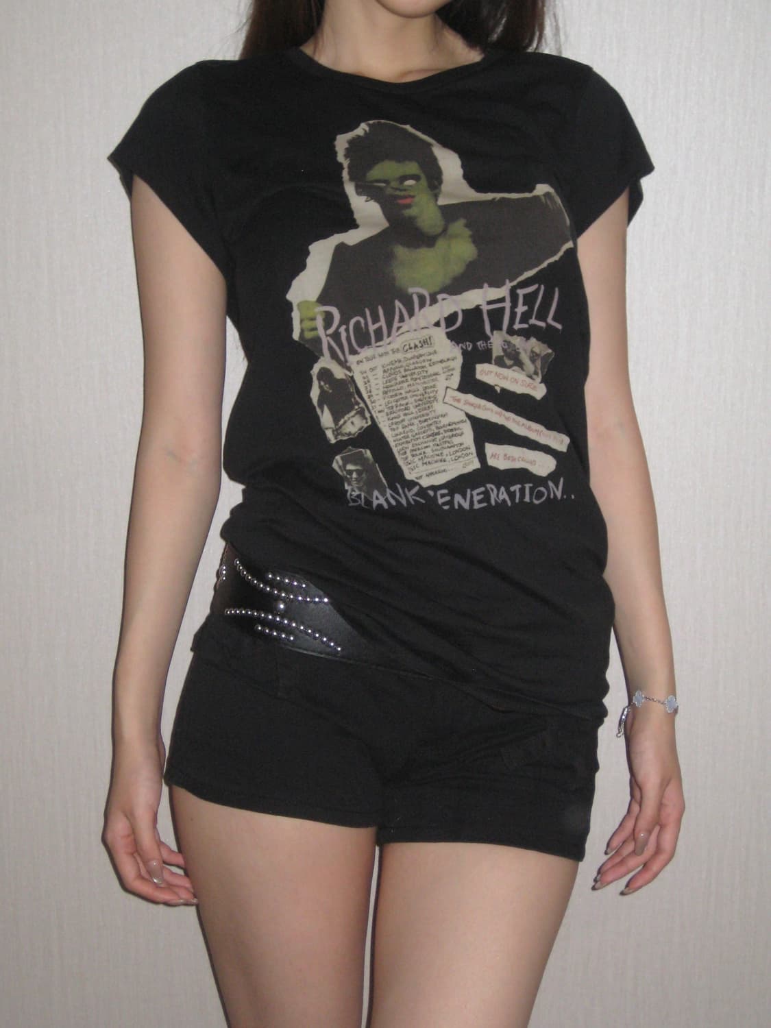Hysteric Glamour x Richard Hell punk t 상품이미지1
