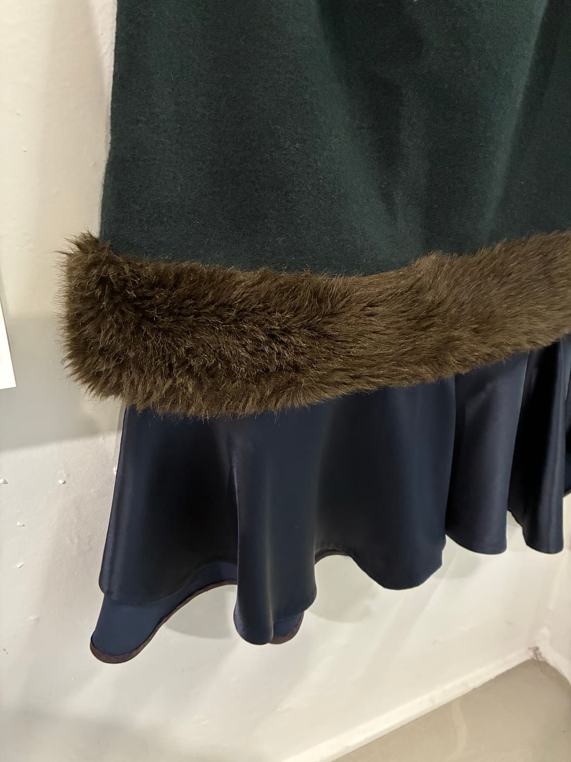 Kolor 컬러 퍼 레이어드 스커트 상품이미지2