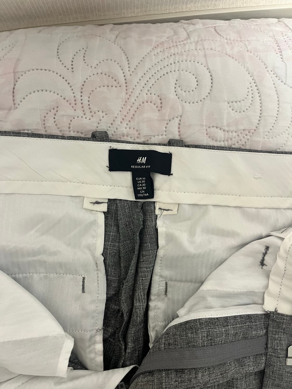H&M 그레이 슬랙스 30 상품이미지4