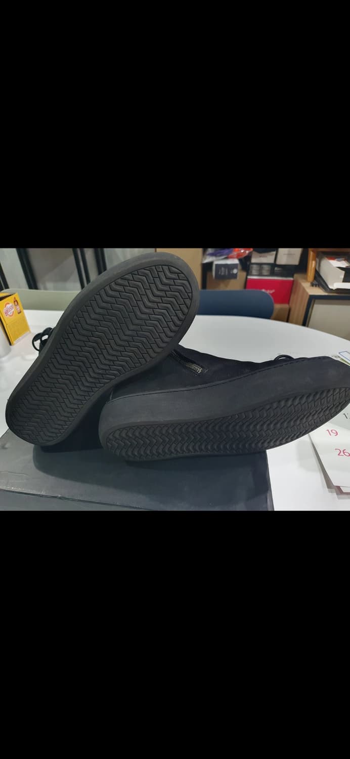 릭오웬스맛 사선 스트링 레더 하이탑 아티잔 39사이즈 상품이미지5