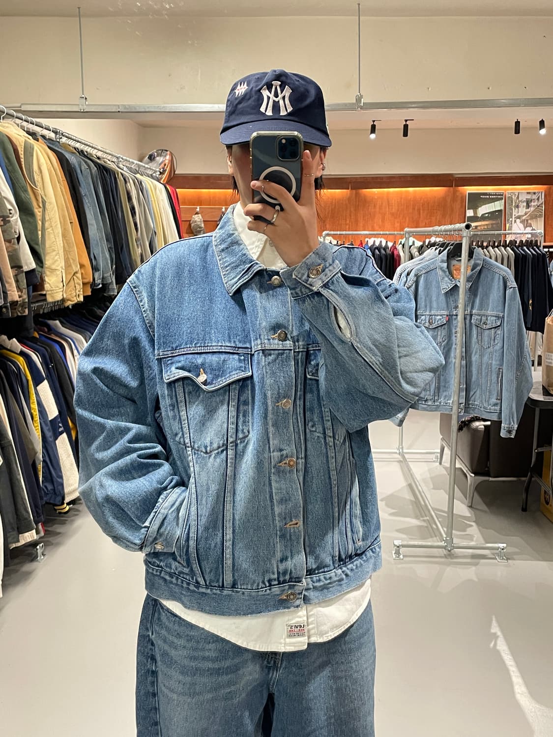 90s 랭글러 데님 자켓 상품이미지2