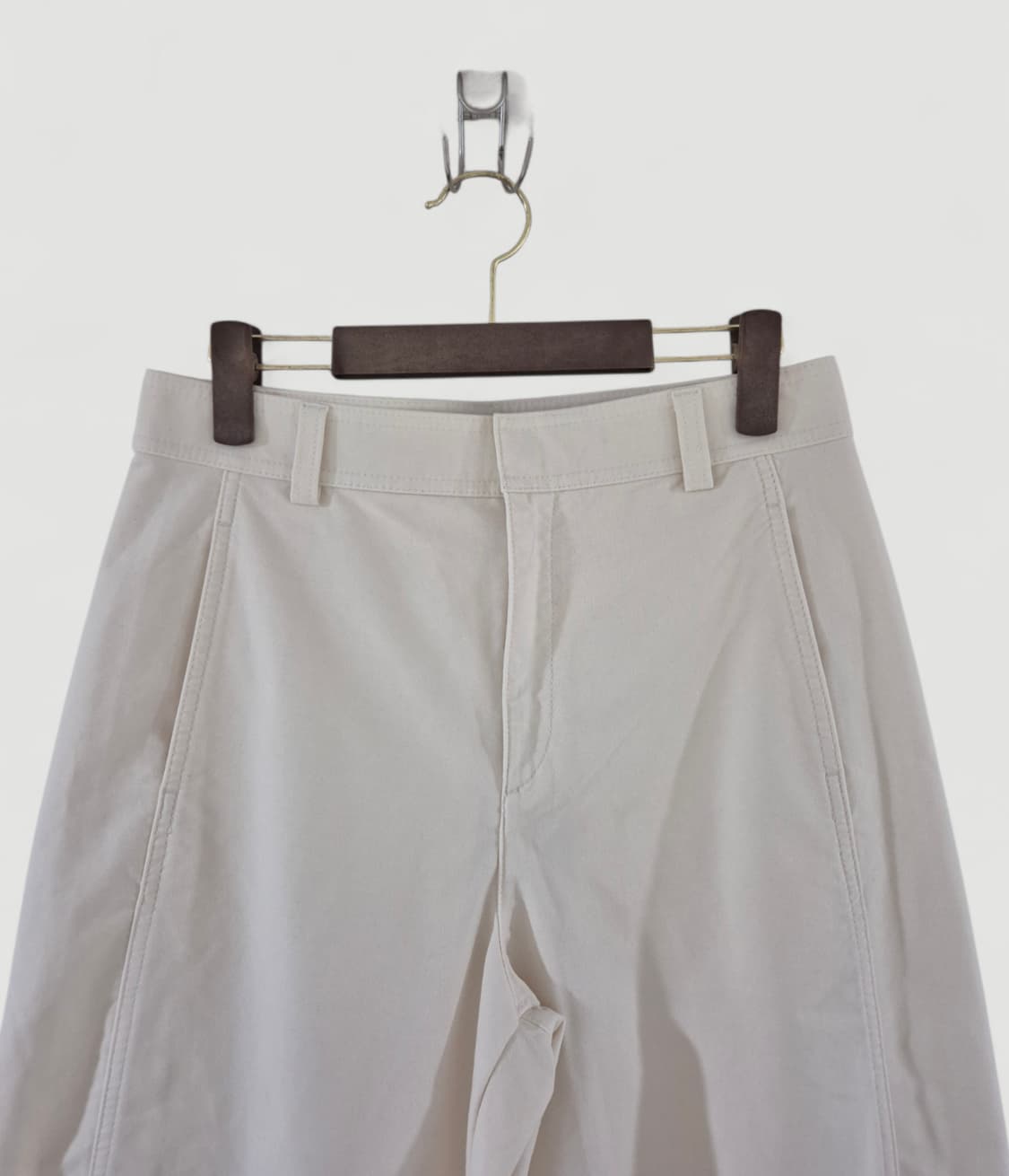 [L]유니클로 와이드 커브드핏 팬츠 여성 상품이미지1