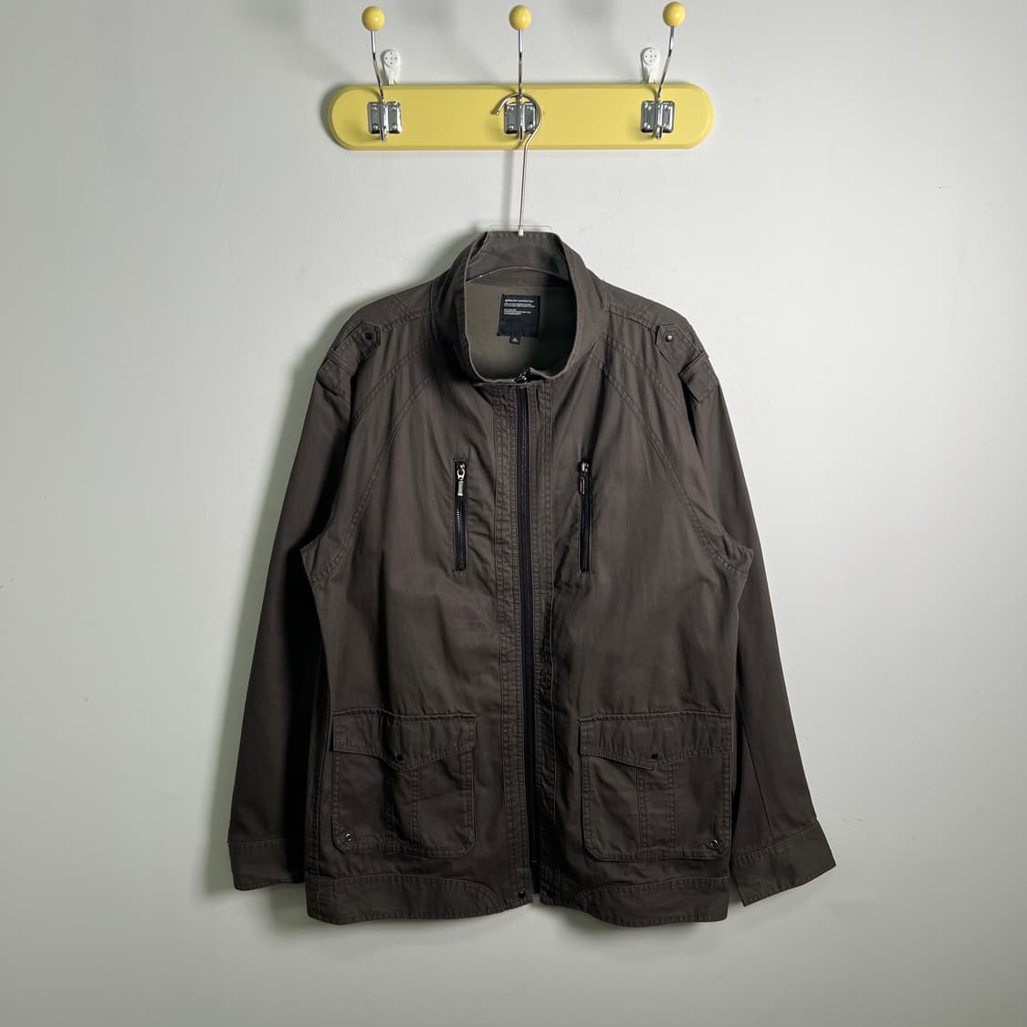 splendid satisfaction 카키 코튼 밀리터리 자켓 3XL 상품이미지1