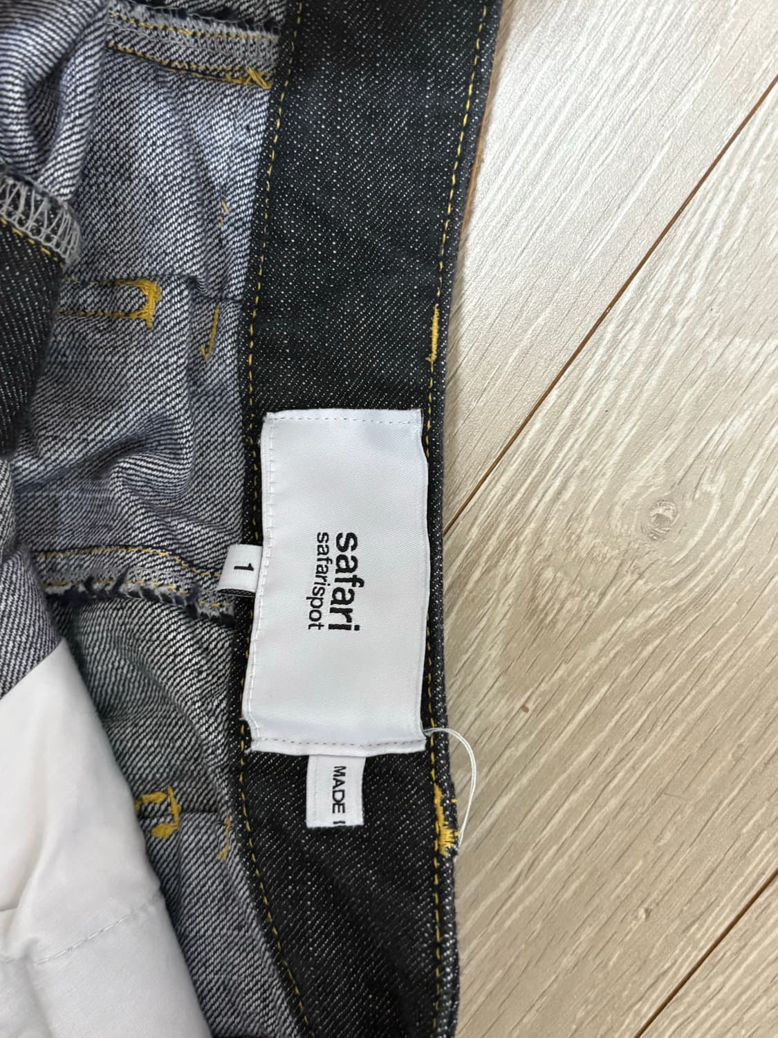 사파리스팟 데님 롱스커트 two denim long skirts 상품이미지4