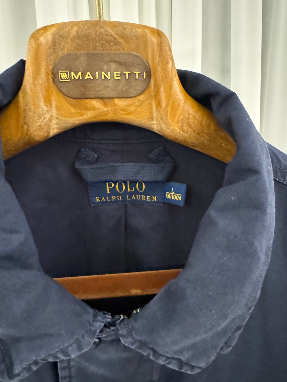 폴로 랄프로렌 네이비 A2 덱자켓 L 상품이미지4