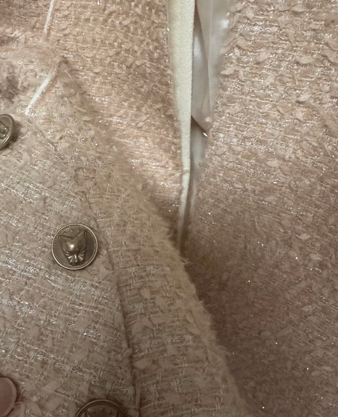 나이스클랍 베이지 트위드 자켓 상품이미지7