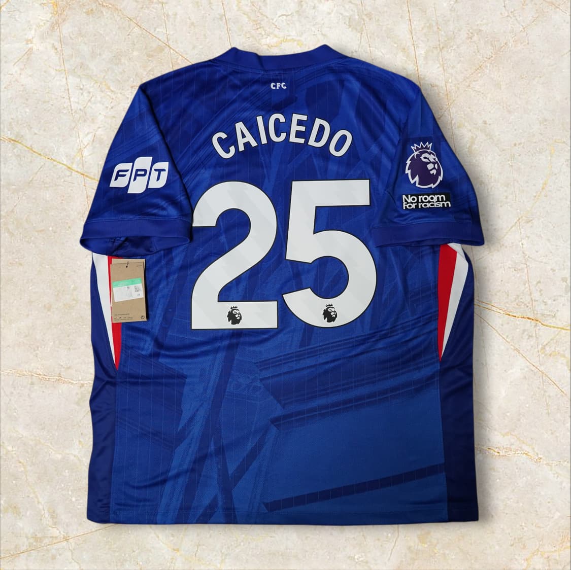 [해외 XL] 25/26 첼시 카이세도 홈 유니폼 상품이미지1