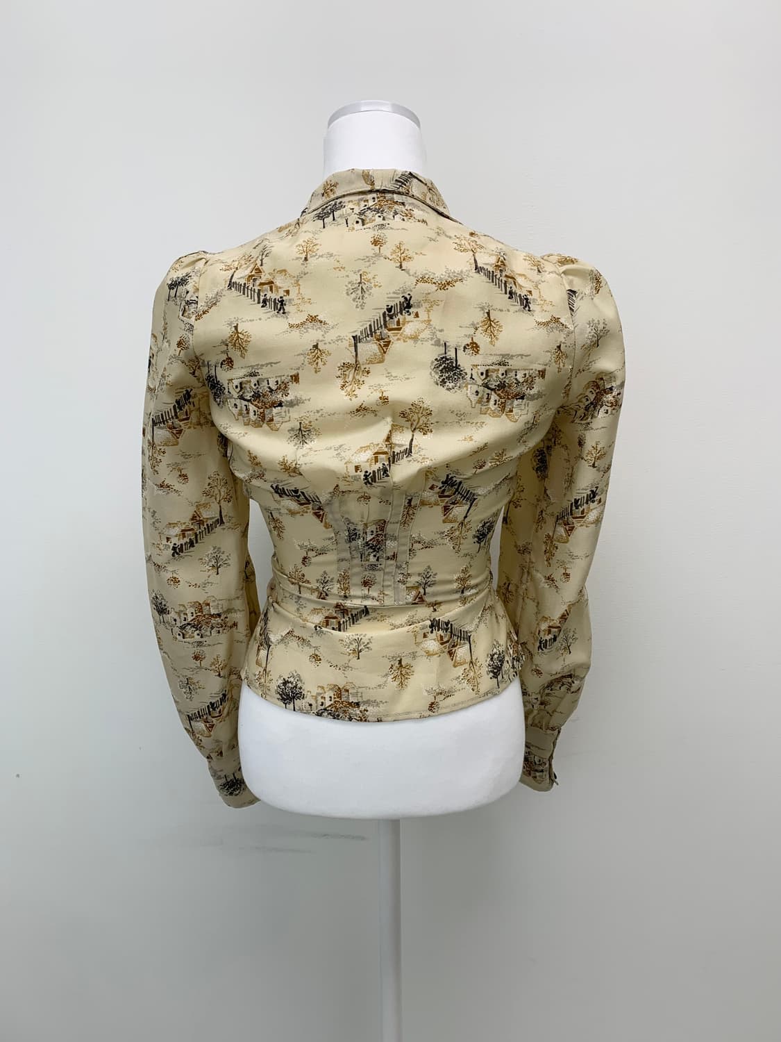 빅카라 퍼프 블라우스 상품이미지5