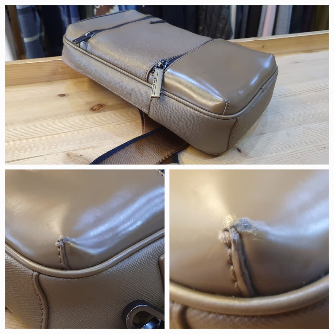 샘소나이트 레더 슬링백  상품이미지8