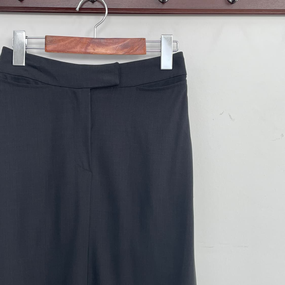 질샌더 그레이 롱 스커트 상품이미지3