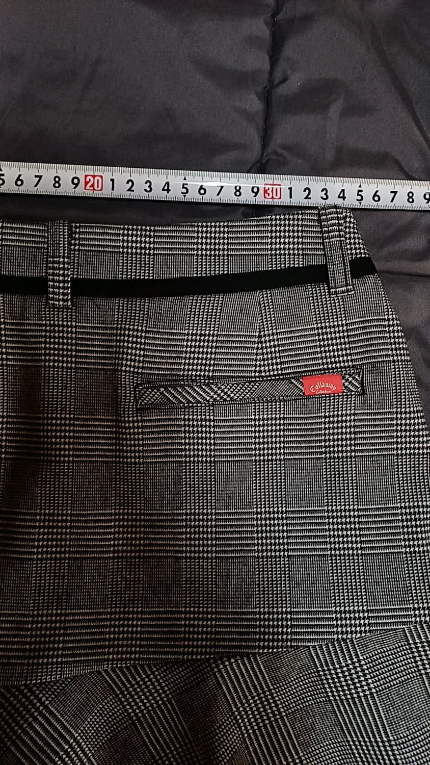 캘러웨이 모직골프스커트 26인치 기장37 상품이미지5