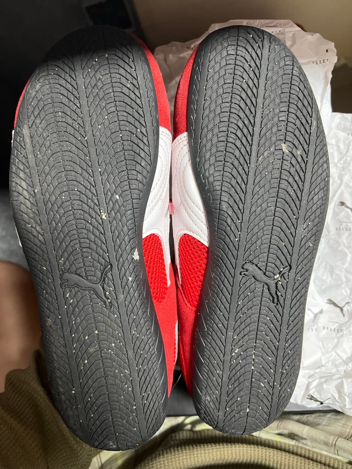 푸마 스피드캣 고 포 올타임 레드 화이트 상품이미지2