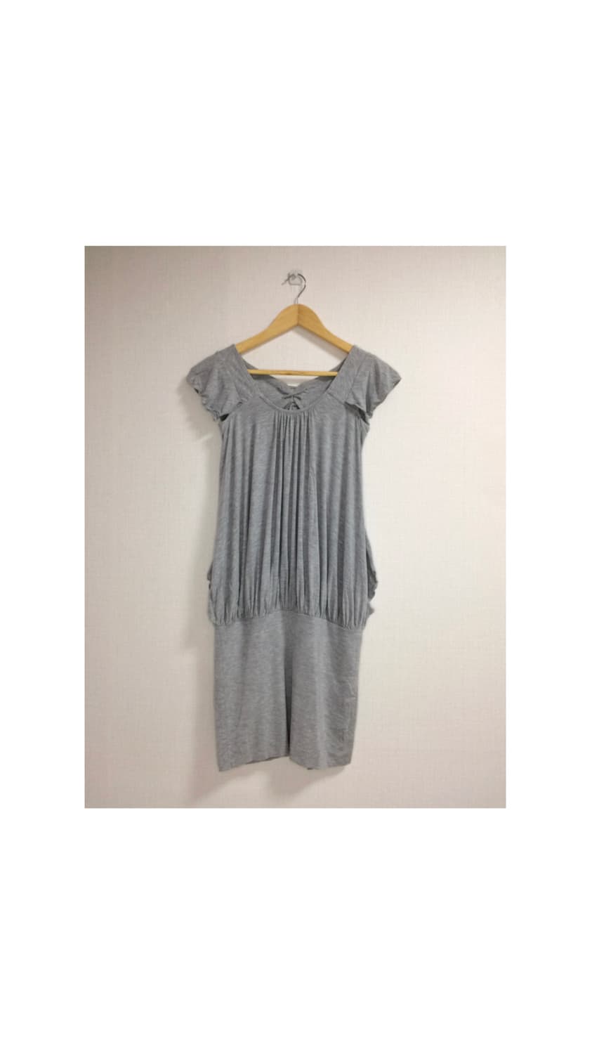 유니클로 x 더블스탠다드 클로징 그레이 튜닉 원피스 상품이미지1