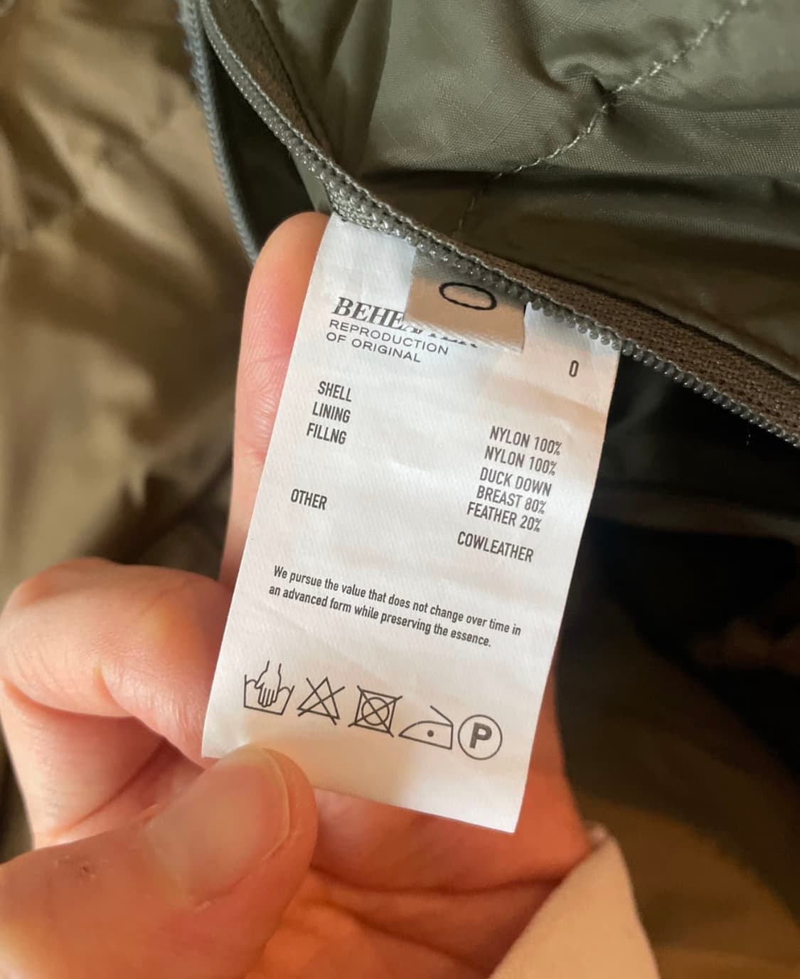 비헤비어 시에라 덕다운 파카 브라운 탄 상품이미지6