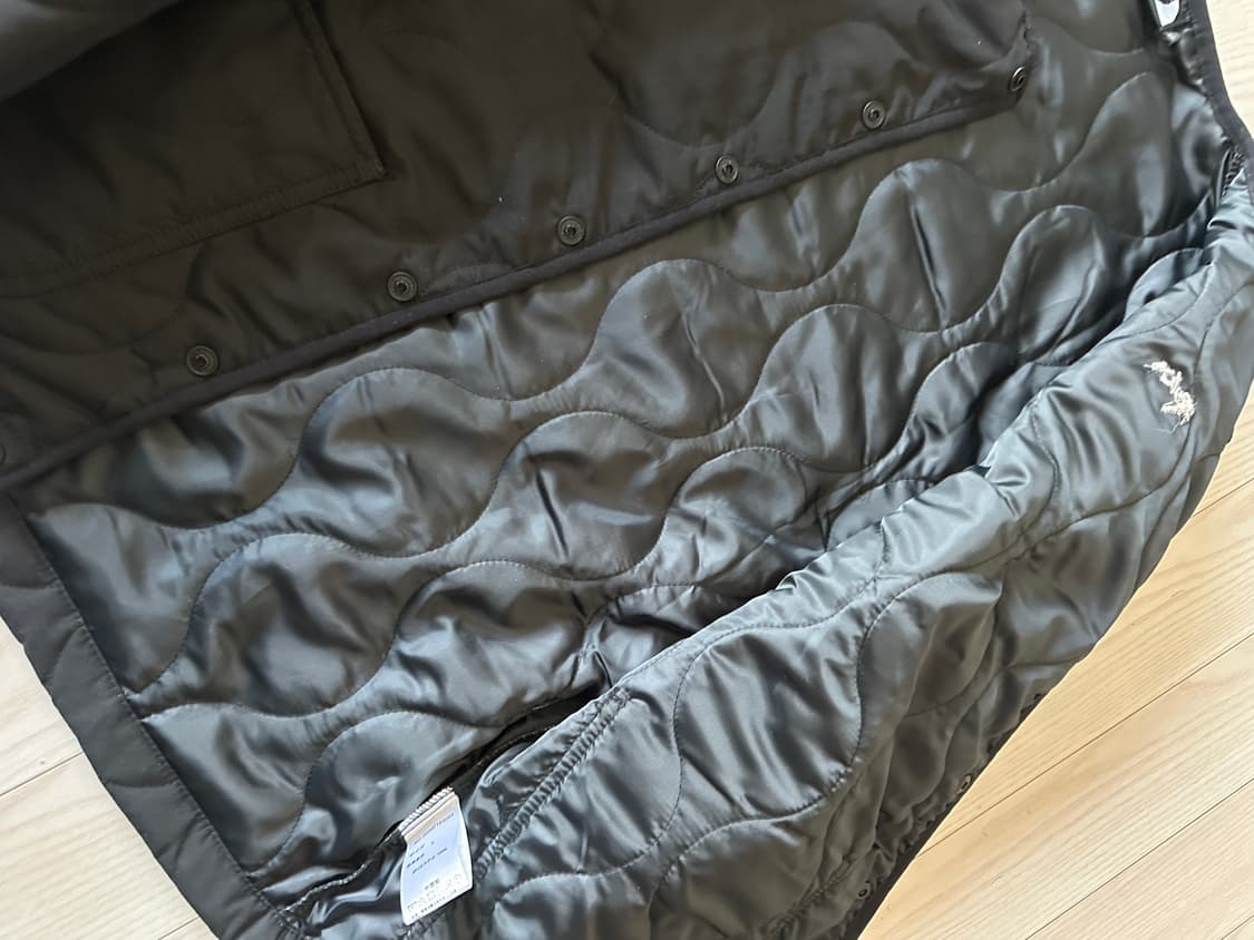 Rokx 폴라텍 퀼트 가디건 자켓 상품이미지7