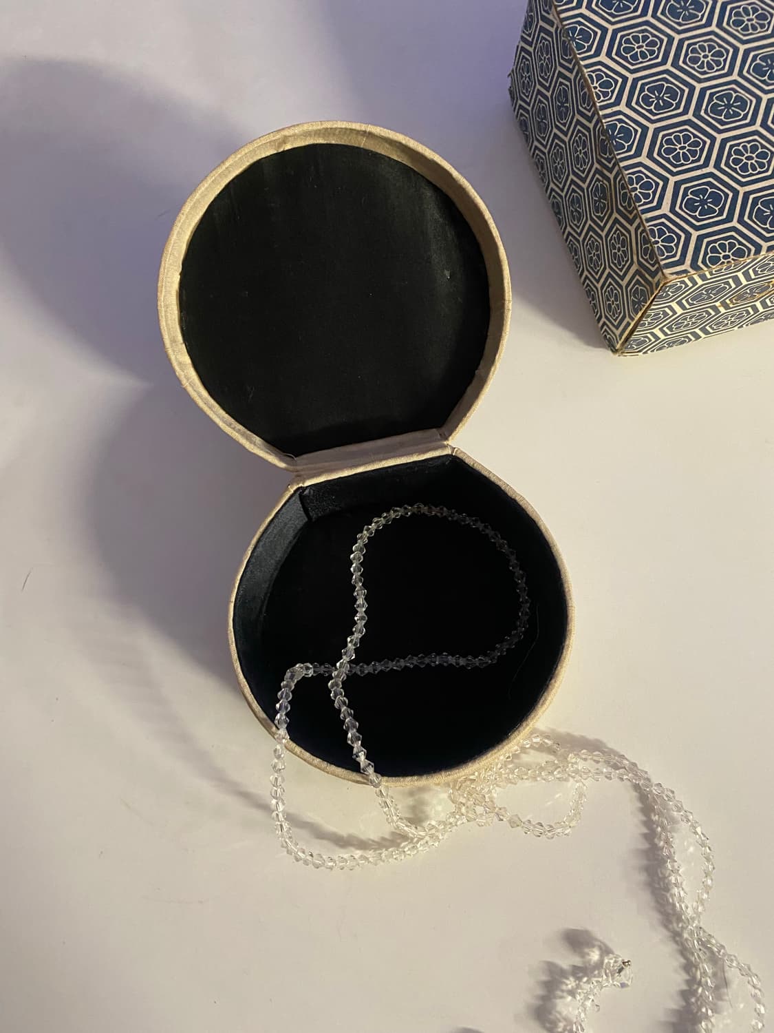 리본자수 보석함 빈티지 앤틱 소품 상품이미지8