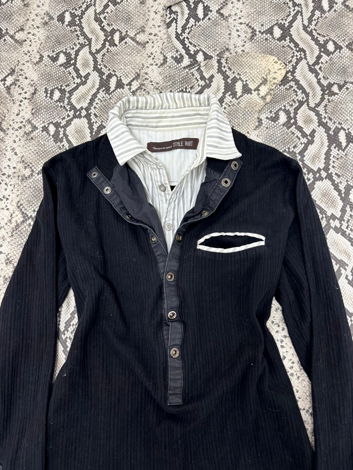 “Vintage” Minimal Mood White Layered Sle 상품이미지3