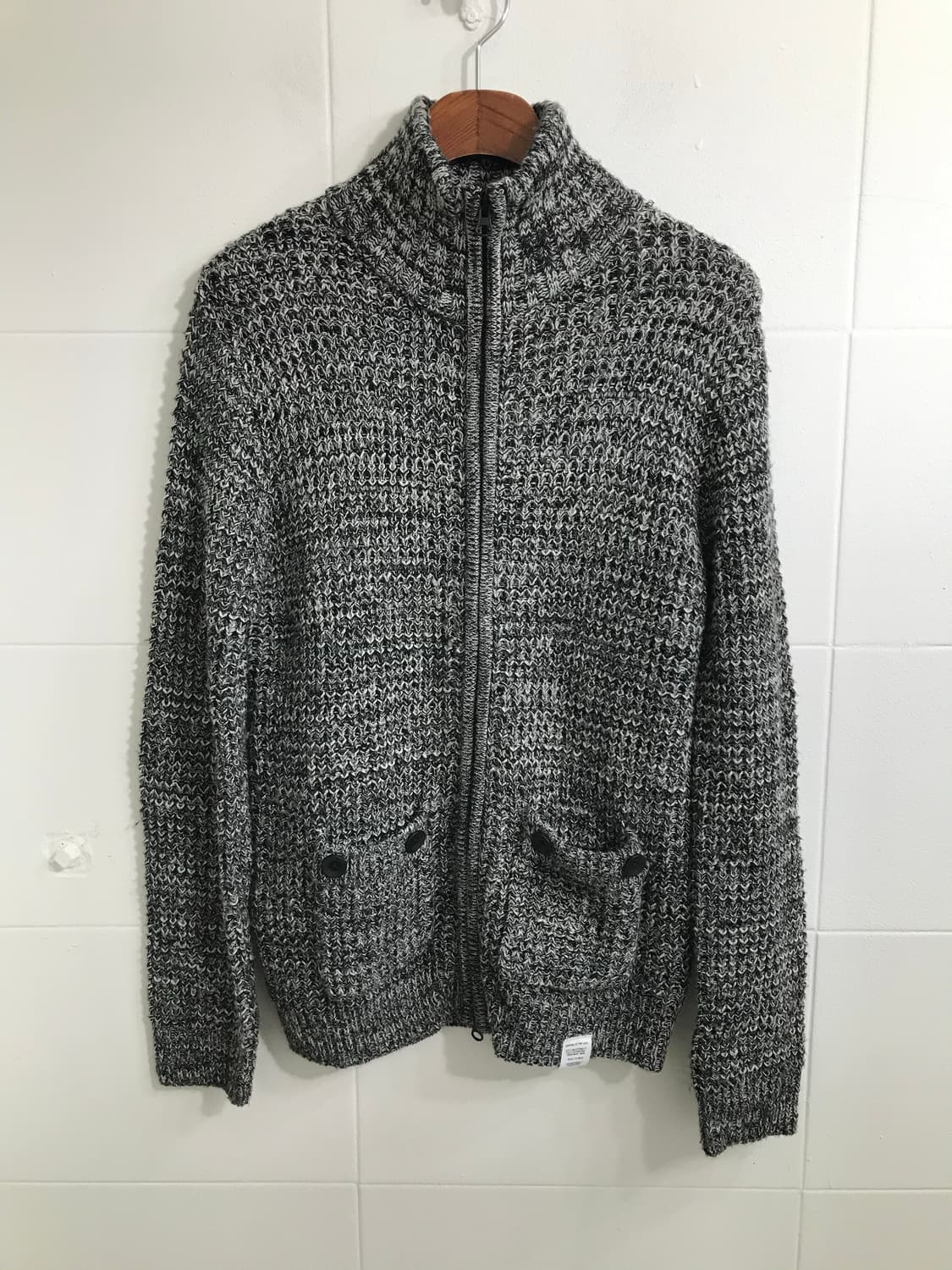 빈티지 펑크 유니언잭 블랙 앤 그레이 코디 세트 상품이미지6