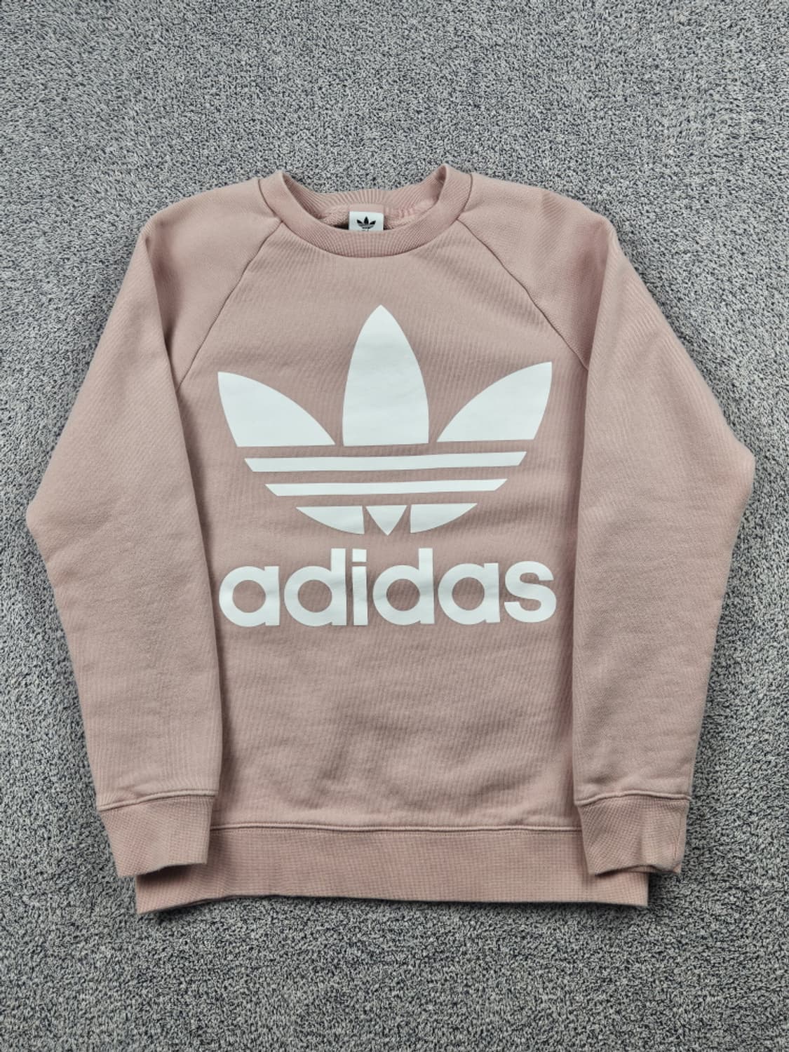 아디다스 빅 프린팅 로고 래글런 스웻 맨투맨 ( XS ) / 10163 상품이미지2