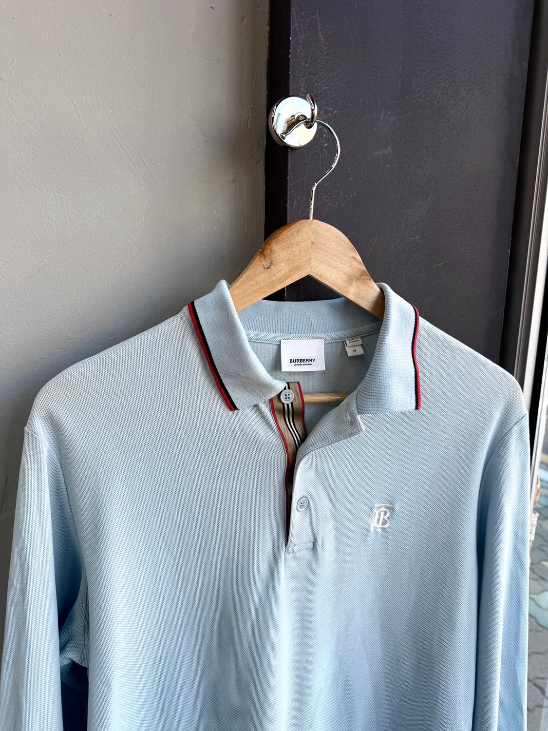 .M/ 버버리 신형 TB로고 폴로 긴팔 상품이미지3