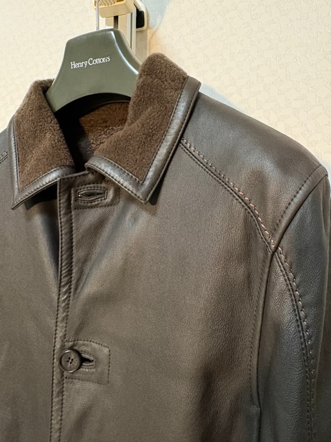 빨질레리 리얼 양가죽 양털 100% 무스탕 코트 상품이미지5