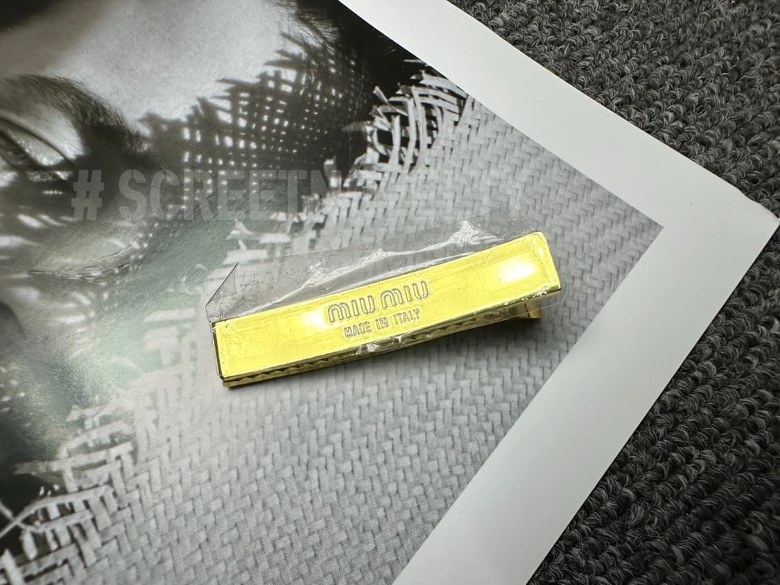 미우미우 헤어클립 (1ps) 상품이미지2