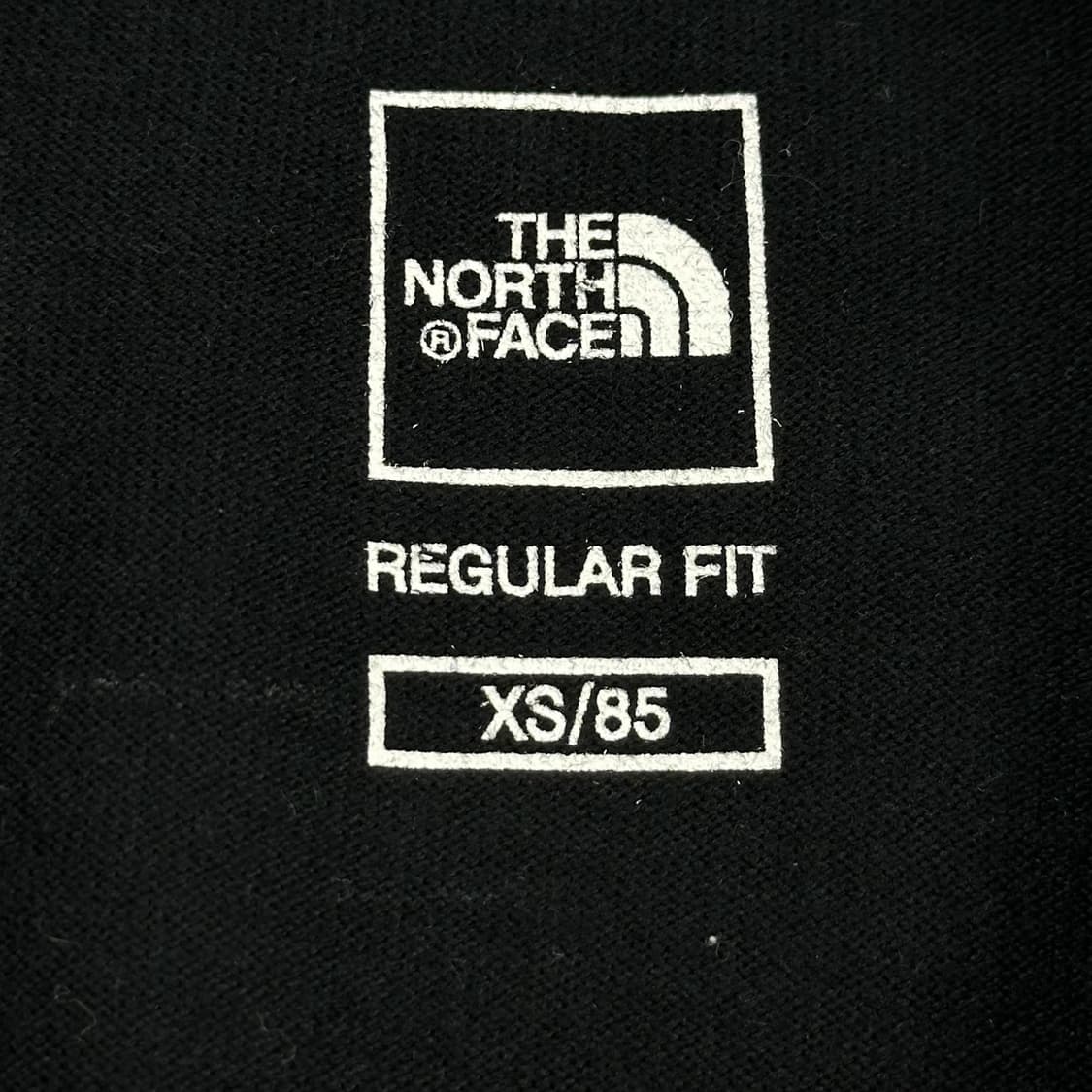 노스페이스 백로고 블랙 긴팔티셔츠 (XS 여성추천) 상품이미지7