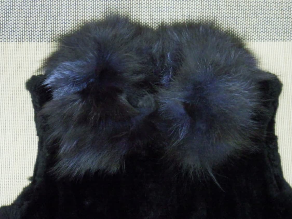 (66사이즈) 카시바디 폭스 카라 렉스 롱베스트 상품이미지3