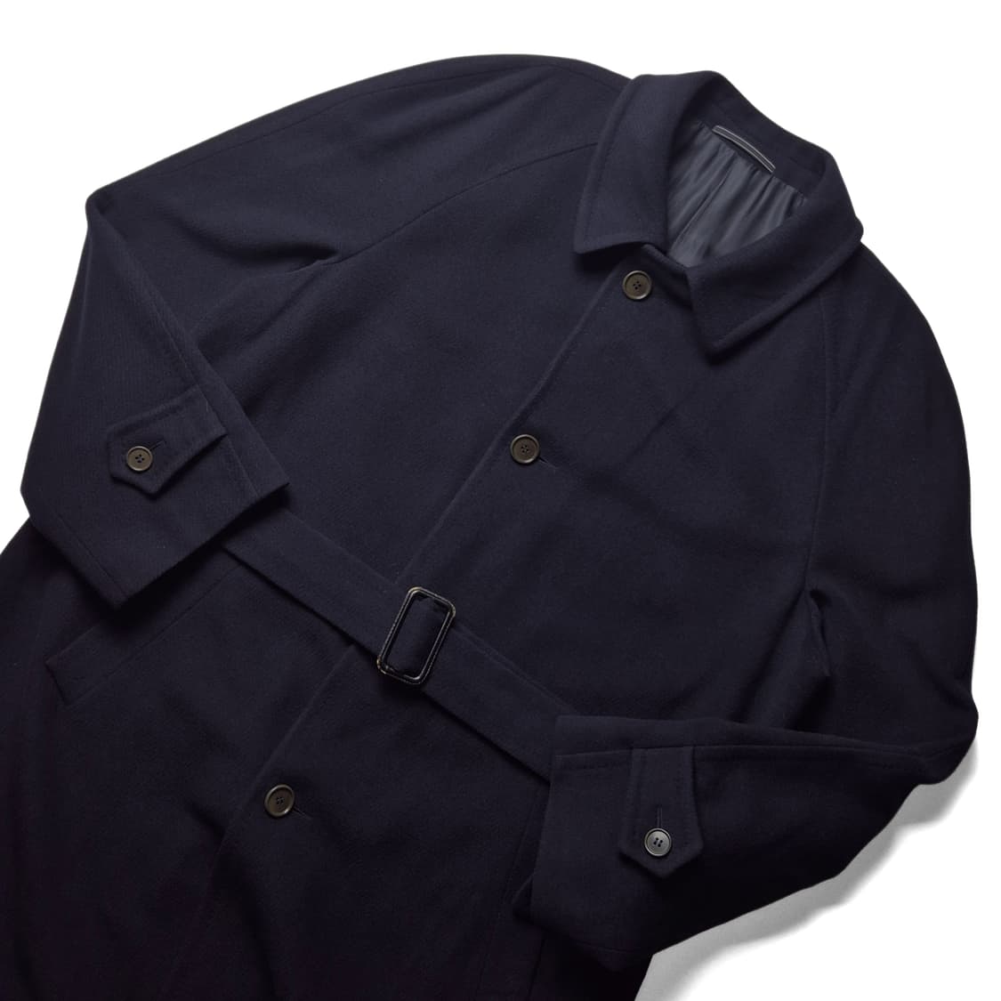 [52] 에르메네질도제냐 97FW 울 벨티드 코트 상품이미지2